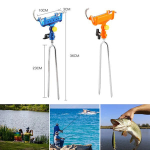 Self-locking Turret Holder for Fishing Rod