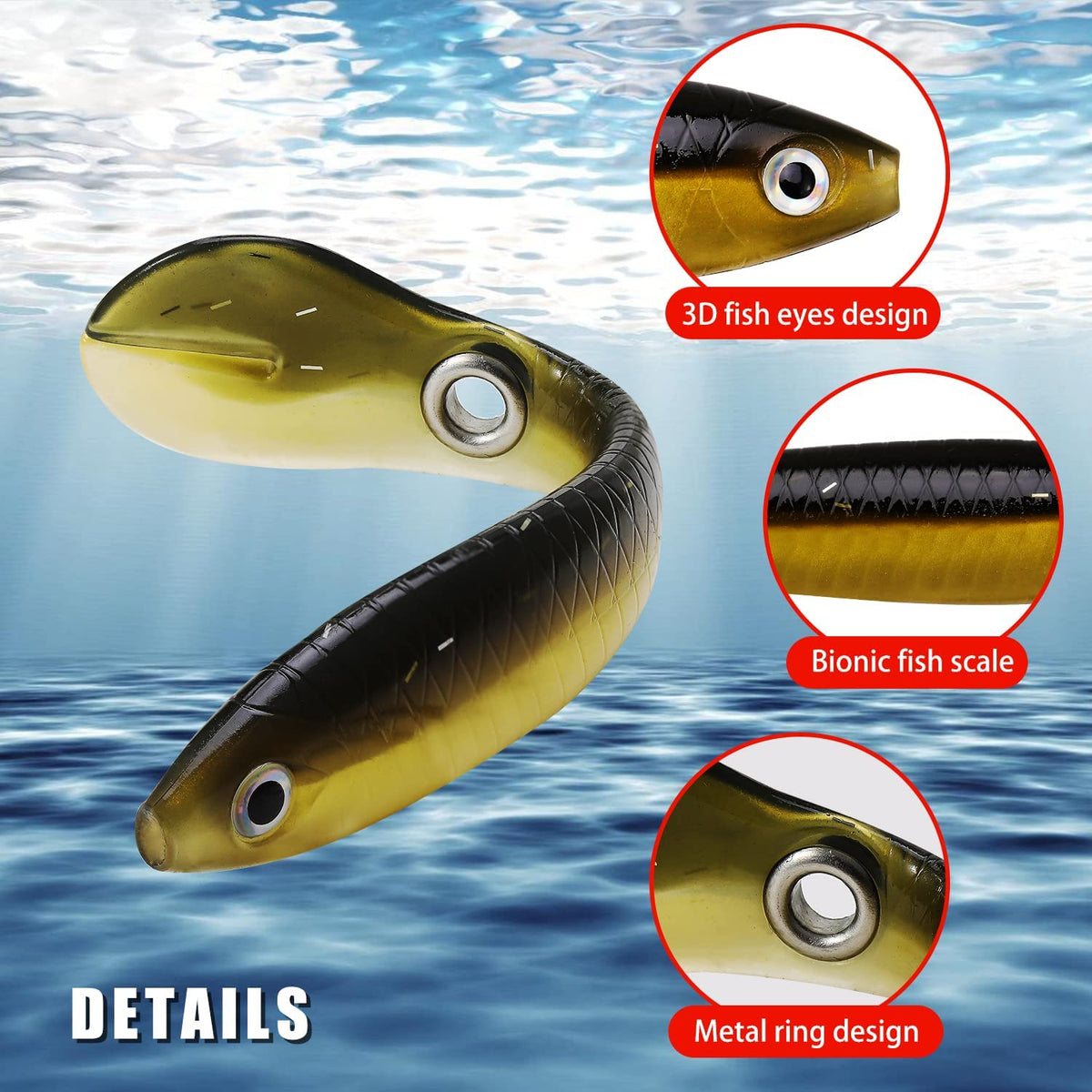 Soft Bionic Fishing Lure Fishingearstore