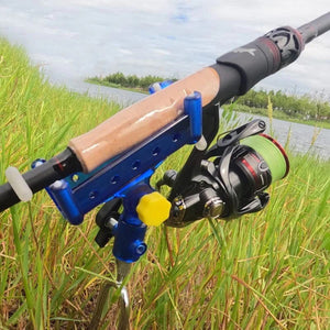 Self-locking Turret Holder for Fishing Rod