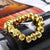 Gold Pixiu Wealth Mantra Bracelet