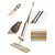 Double Sided Self-Wringing Lazy Mop