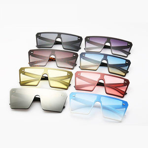 Oversize Women Square Sunglasses