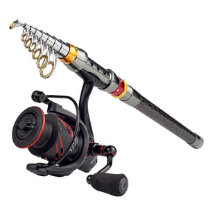 Telescopic Fishing Rod Reel