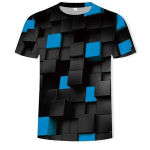 3D Squares T-shirt