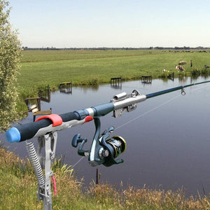 🎁Spring Cleaning Big Sale-30% OFF🐠Automatic Spring Fishing Rod Holder