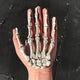White Skeleton Hands One Pair