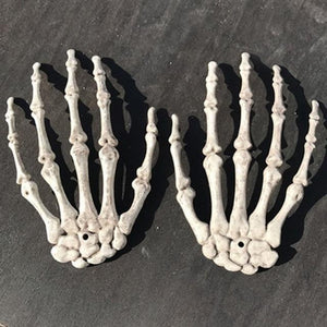 White Skeleton Hands One Pair
