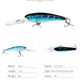 Fishing Lure Set Trolling Artificial Bait Bionic Fish Big Wobbler Deep water Long bill Hard Lure