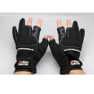 Anti-Slip fingerless Fishing Gloves