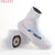 Hot TELETI White Black Cycling Shoe Cover Men Women Bike Shoe Cover windproof MTB Bicycle Zippered Overshoes Riding Quick dry