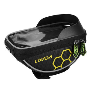 Lixada Bicycle Bag Cycling Bike Frame Phone Bag Pannier Smartphone & GPS Touch Screen Case Bicycle Accessories For 6 Inch Phone
