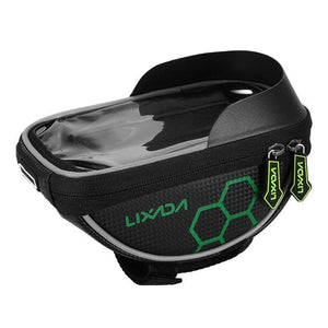 Lixada Bicycle Bag Cycling Bike Frame Phone Bag Pannier Smartphone & GPS Touch Screen Case Bicycle Accessories For 6 Inch Phone