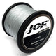 Multicolor 8 Strands 300M 500M PE Braid Fishing Line