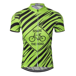 2019 Cycling Jersey Men's bike jerseys Summer Short slleve bicycle Ropa Ciclismo maillot road MTB mountain Tops Blouse Green